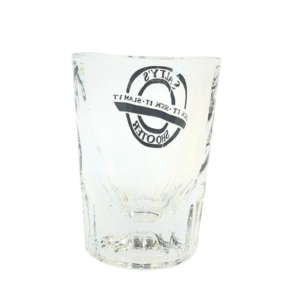 Salty's Shooter Shot Glass Lick It‎ Suck It Slam It Barware Novelty